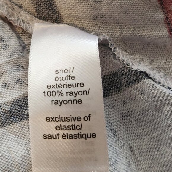 Women's red, white, and blue strapless top, Maurices Size 1X - Picture 5 of 5